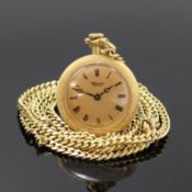 ULLMANN Geneve kleine, offene Damenanhängeuhr in GG