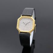 Damenschmuckuhr in GG 750/000, Schweiz um 1975,