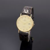 JUNGHANS Armbanduhr in GG 585/000 Referenz 22.9801,