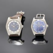 TISSOT 2 Armbanduhren, beide Schweiz 1960/70er Jahre,