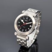 XEMEX Herrenarmbanduhr in Stahl Design Külling, Schweiz um