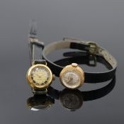 NIVADA und PRIOSA 2 Damenarmbanduhren in GG und RG