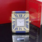 CARTIER kleiner Tischwecker, Schweiz verk. lt. beil.