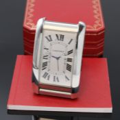 CARTIER Tank Americaine Reiseuhr, Schweiz um 2000, quarz,