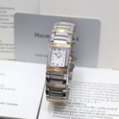 MAURICE LACROIX Miros Damenarmbanduhr mit Diamanten