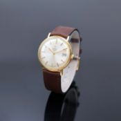 ZODIAC Hermetic vergoldete Armbanduhr, Schweiz um 1960,
