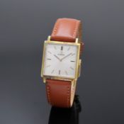OMEGA quadratische Armbanduhr im vergoldeten Gehäuse