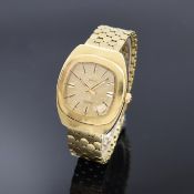 ETERNA Sonic Electronic De Luxe Herrenarmbanduhr in GG