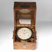 F. DENCKER, Hamburg / ULYSSE NARDIN Marinechronometer,