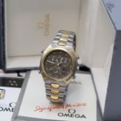 OMEGA Armbandchronograph Seamaster Polaris 1/100 in Titan