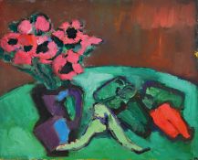 Gernot Kissel, 1939 Worms-2008 Römerberg, Stillleben mit