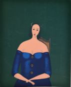 Brank Bahunek, geb. 1935 Zagreb, kroatischer Künstler,