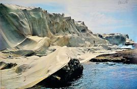 Christo , geb.1935-2020, 'Wrapped Coast- Little Bay