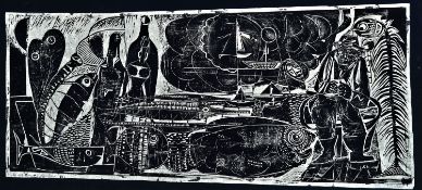 Ludwig Feil, 1910 Worms-1980 Mannheim, 7 Grafiken, 5
