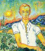 Peter Dörffel, 1935 Halle-2021 Heidelberg, Bildnis eines
