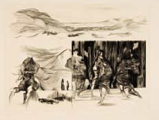 Hubertus von Pilgrim, 1931 Berlin, 5 Kupferstiche aus den