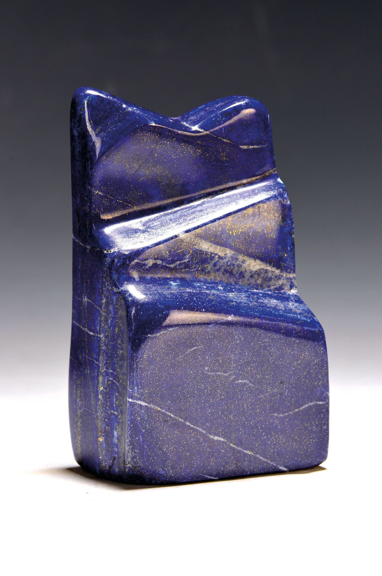 Lapislazuli in Freiform, Afghanistan, unregelmässige Form
