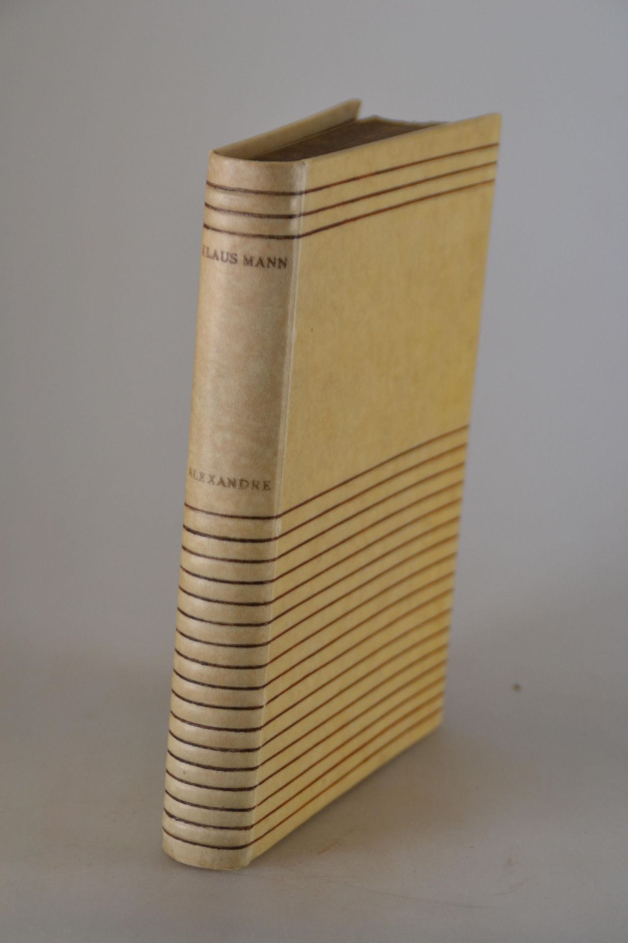 Klaus Mann (1906-1949): Alexandre. Roman de l'Utopie, - Bild 4 aus 4