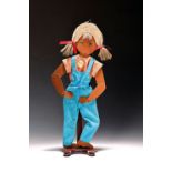 Flache Gliederpuppe Graziella, Käthe Kruse, flache