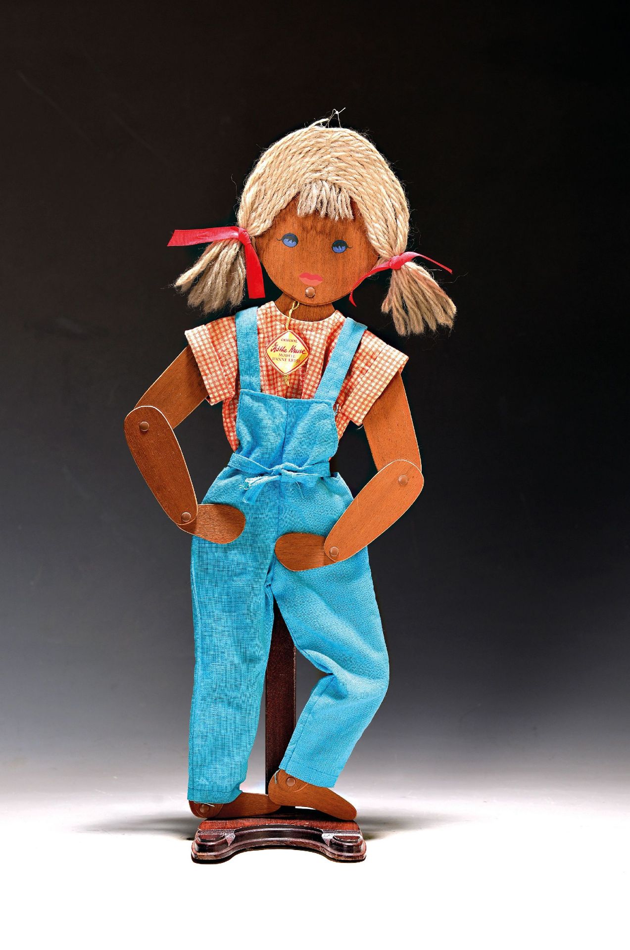 Flache Gliederpuppe Graziella, Käthe Kruse, flache