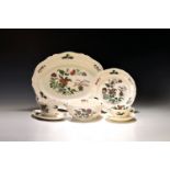 Speiseservice, Wedgwood England, Modell Mandarin, 12