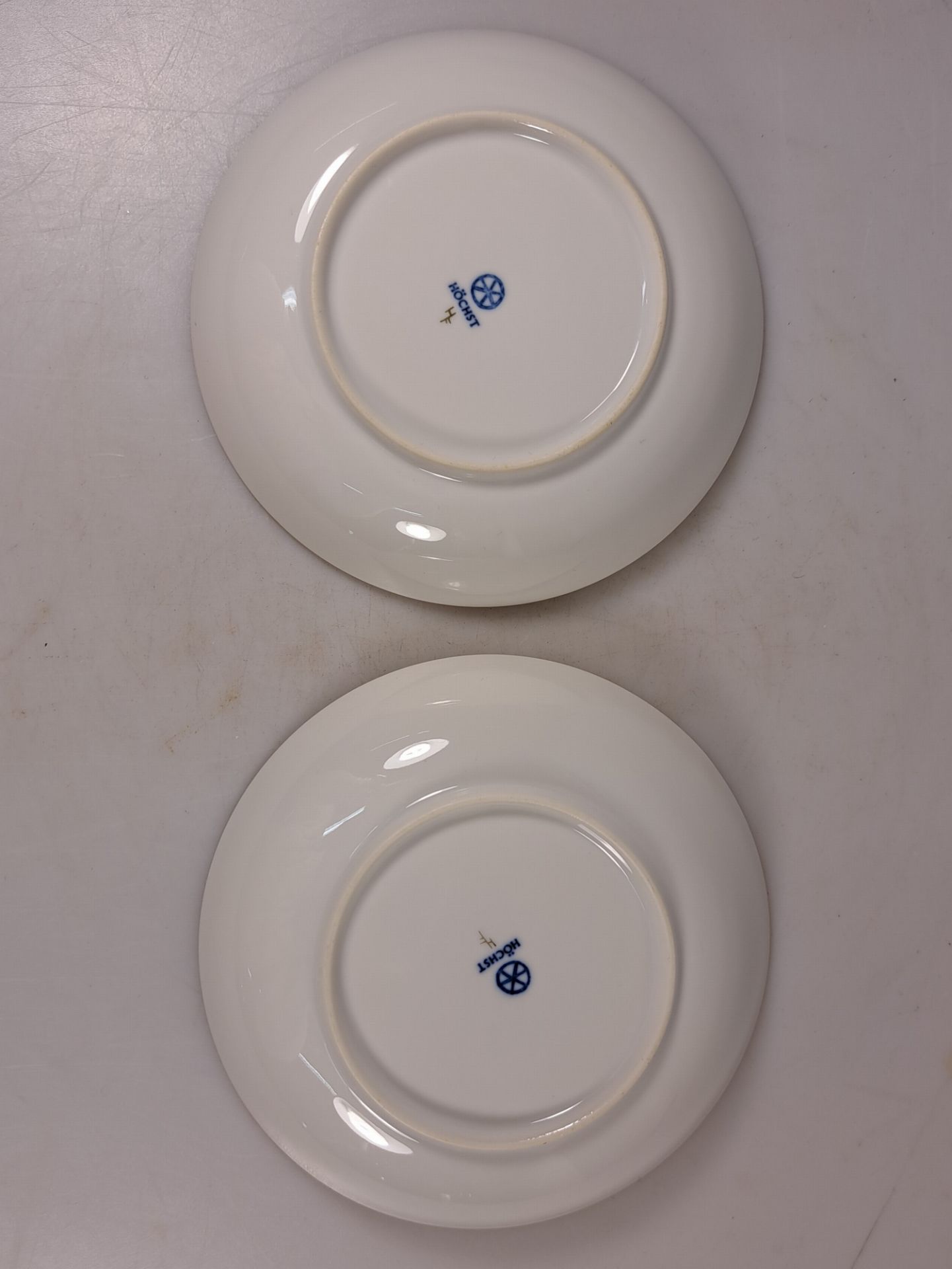 Kaffeeservice, Höchst, 20. Jh., Kaffeekanne, Milchkanne, - Bild 16 aus 25
