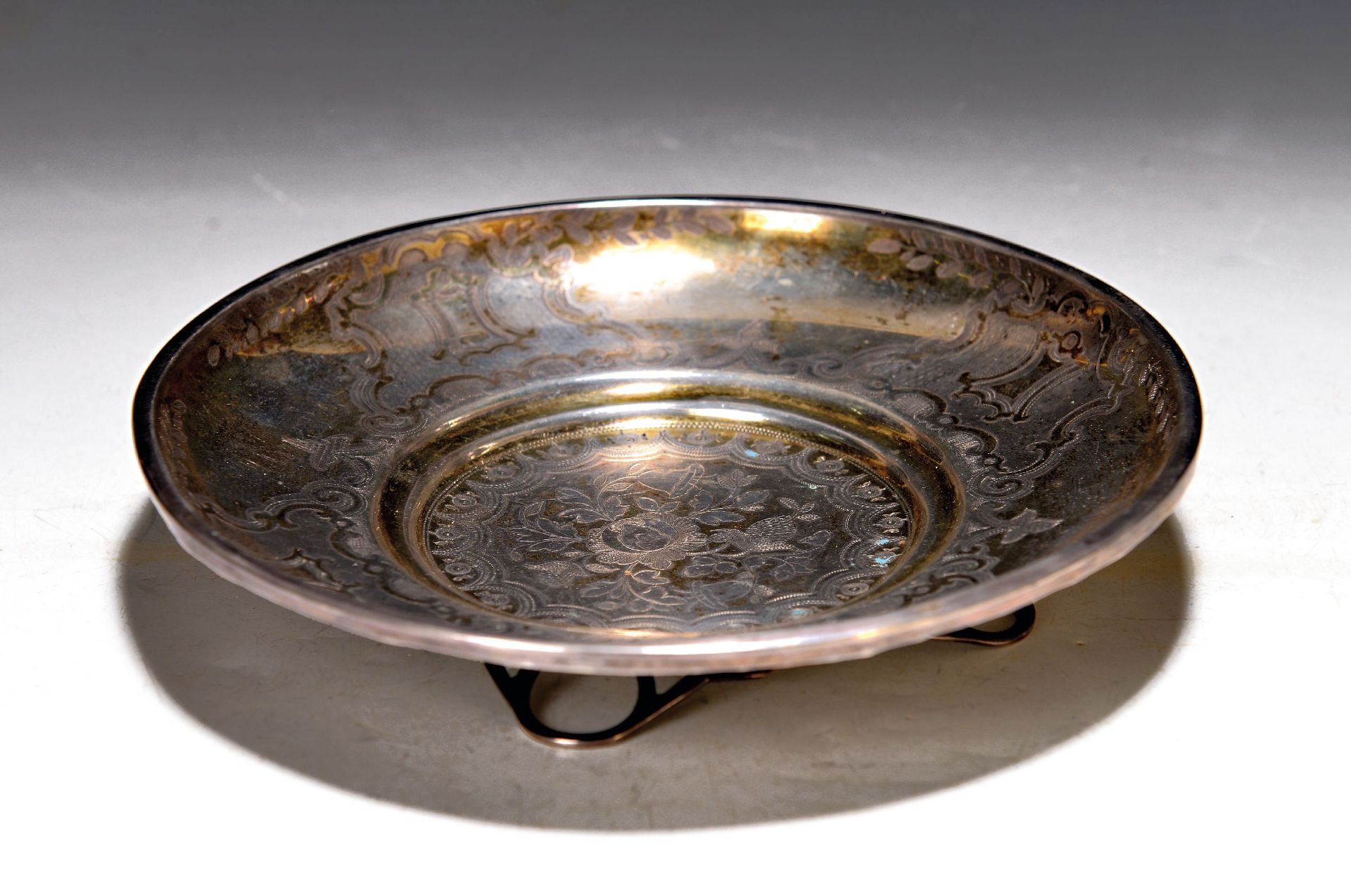 Schale aus Silber, Österreich, 1867-72, 800er, feine