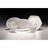 11 Teile Porzellan, Meissen, 20. Jh., Schwanenservice