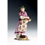 Porzellanfigur, Meissen, um 1900, wohl aus der Serie Cris