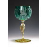 Pokal der Ehrengarde der Stadt Köln, 1952, Kristallglas,