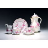 Kaffeeservice für 6 Personen, Meissen, 20. Jh., 2. Wahl,