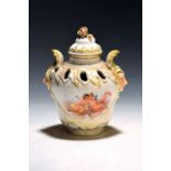 Duftvase, KPM Berlin, um 1920, Porzellan, beidseitige