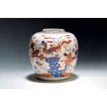 Ingwertopf, China, um 1880/1900, Porzellan,