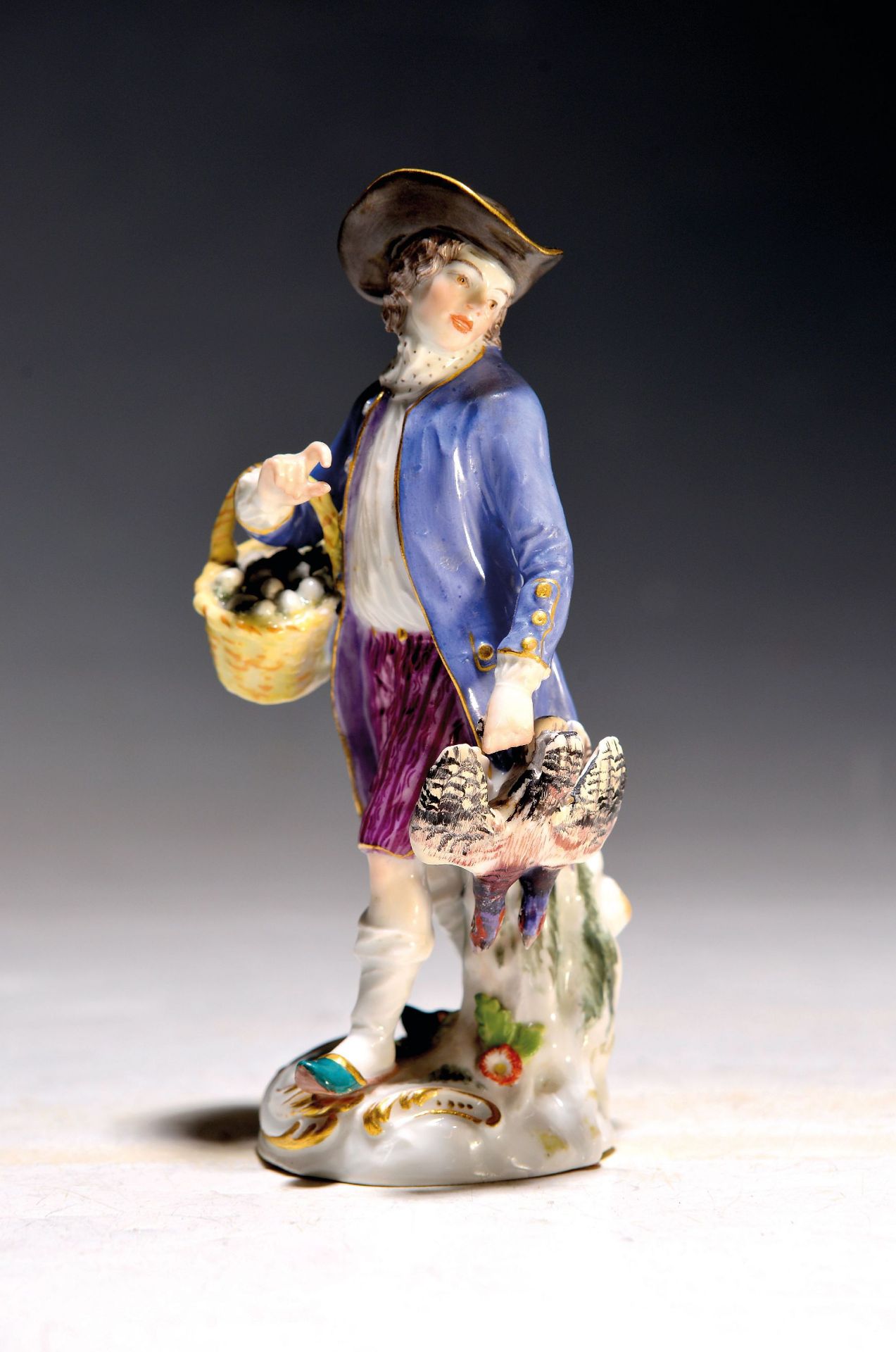 Porzellanfigur, Meissen, um 1900, Entwurf Johann Joachim