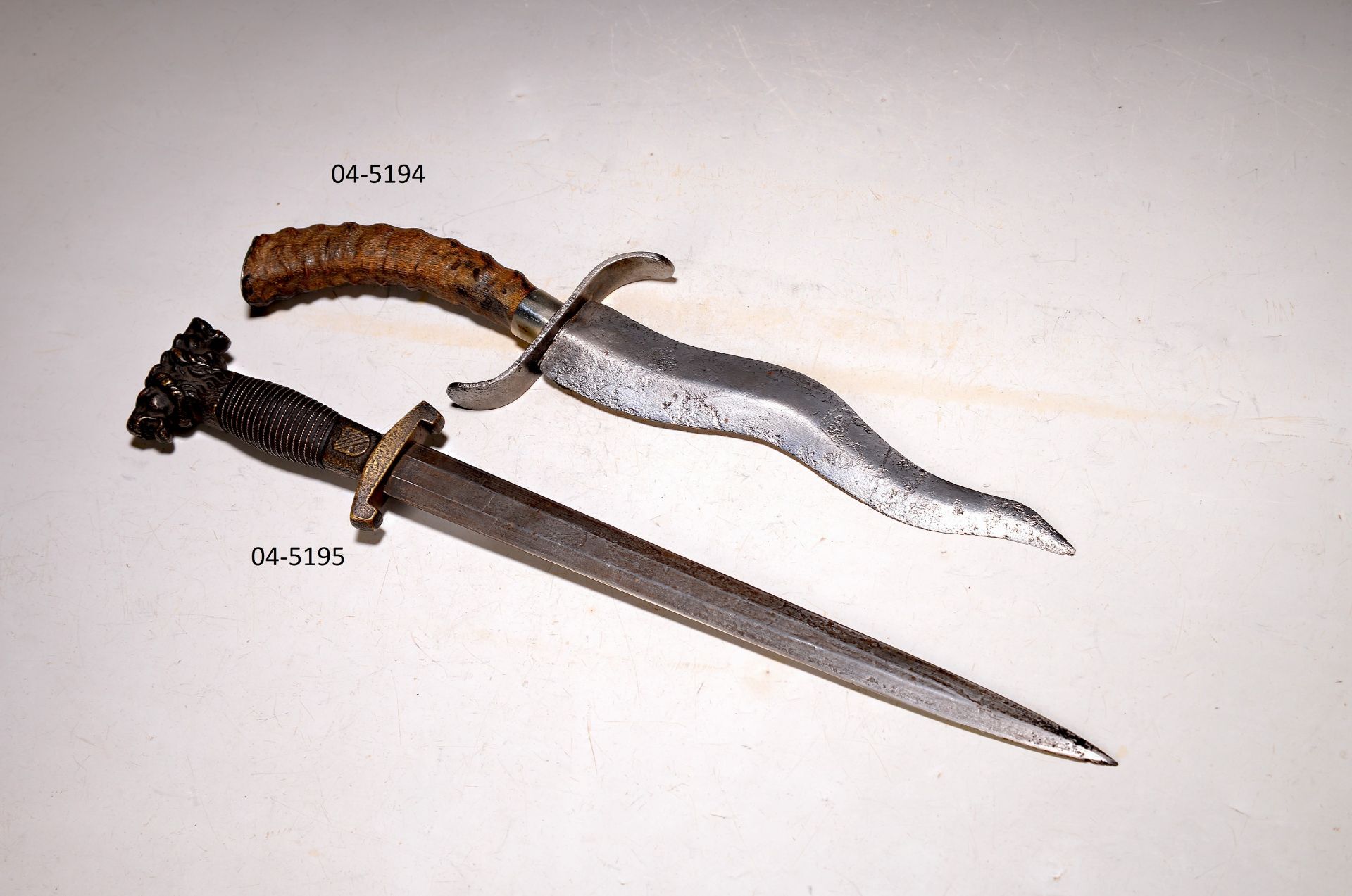 Dolch, wohl Balkan, ausgehendes 19.Jh., Stahlklinge,