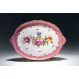 Tablett, Meissen, Knaufzeit, um 1880/90, 1. Wahl,