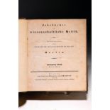 Jahrbücher für wissenschaftliche Kritik, Berlin, hrsg.
