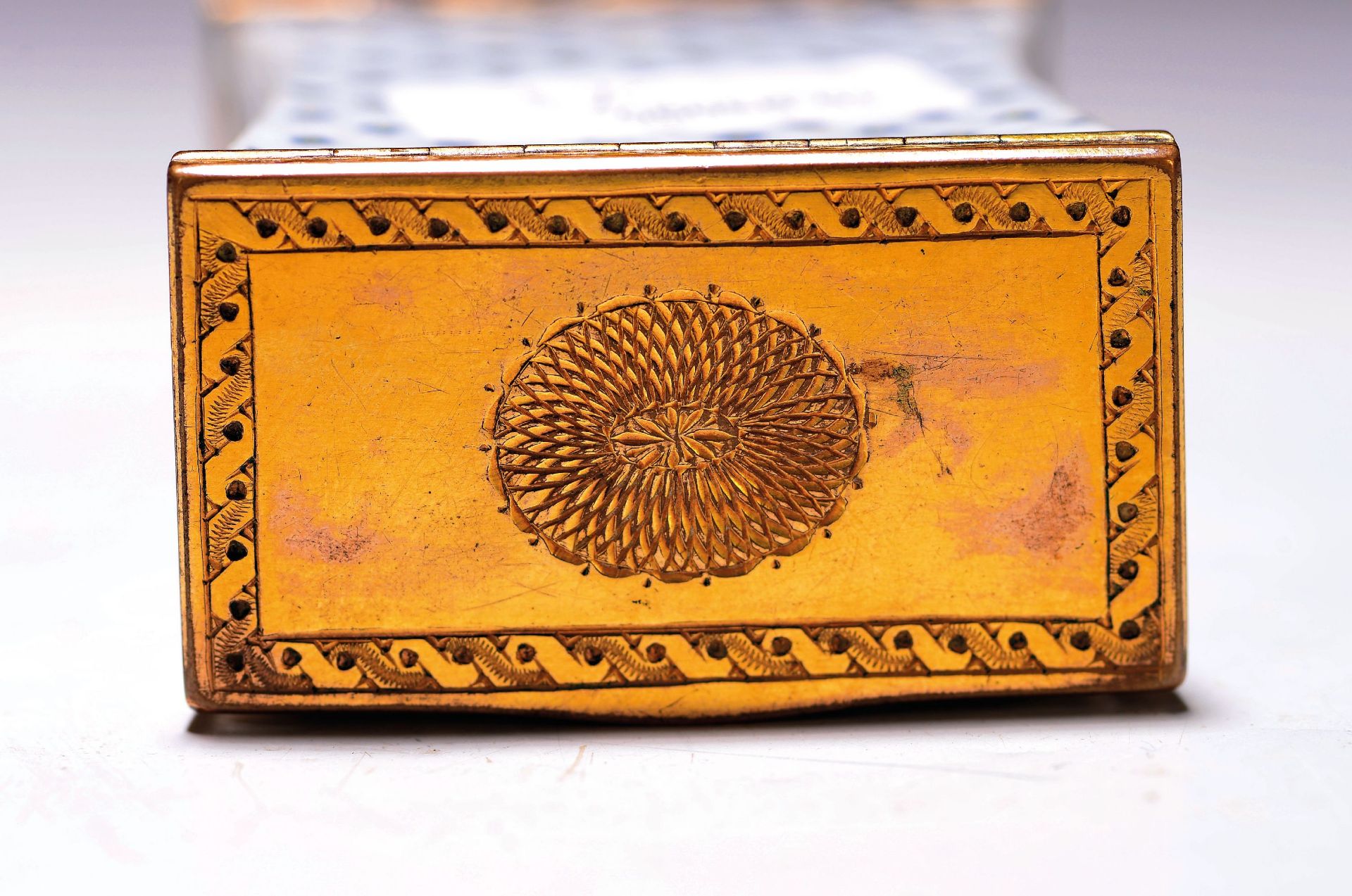 Doppeldose, wohl Meissen, um 1750, Porzellan, - Bild 2 aus 3