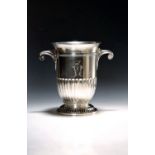 Sektkühler, Josef Lutz, um 1910, 800er Silber, ca. 1680gr.