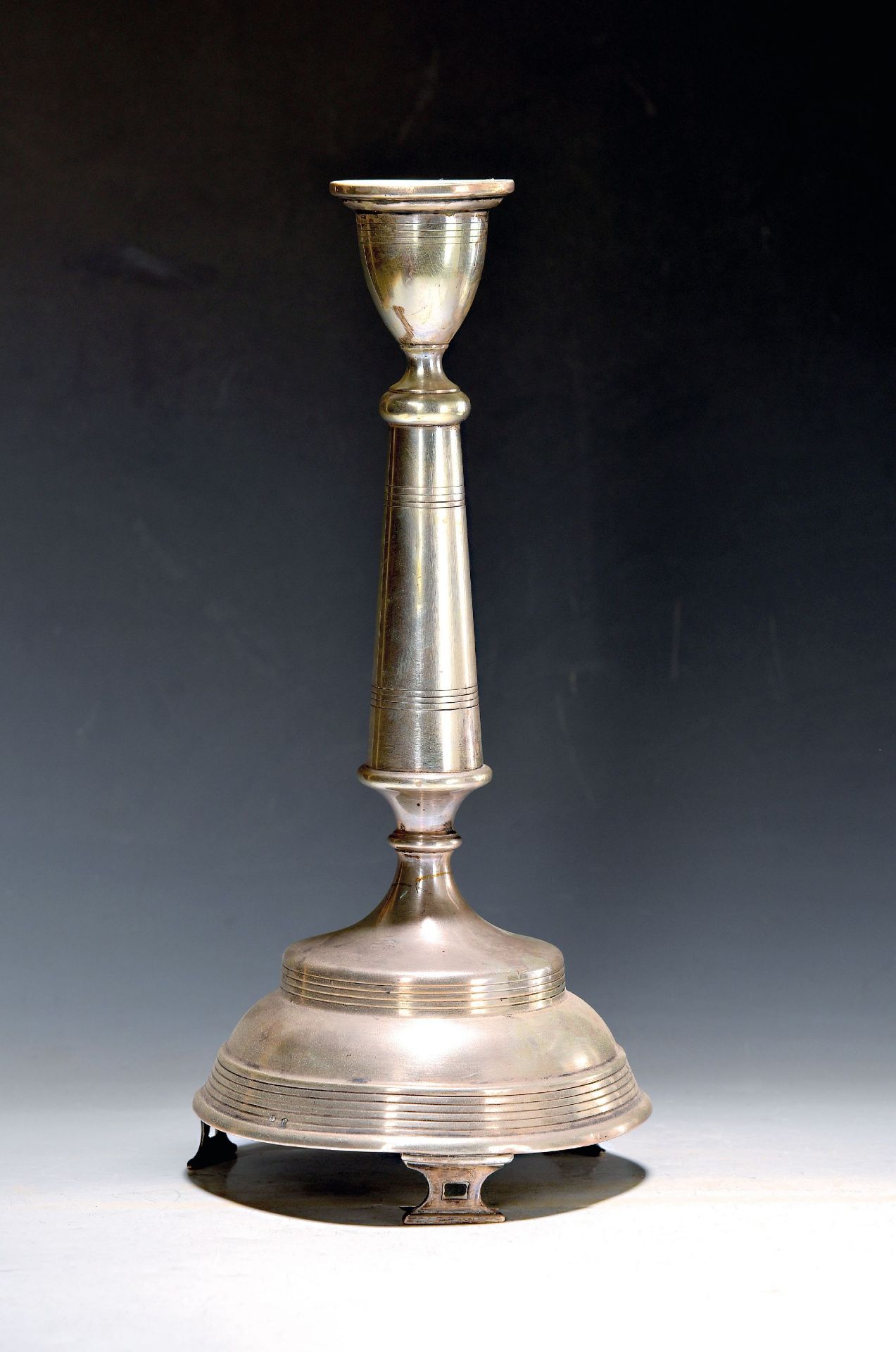 Silberleuchter, Österreich-Ungarn, 1867-72, 800er,