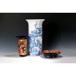 Bodenvase und Vase mit Schale, Rosenthal, Bodenvase