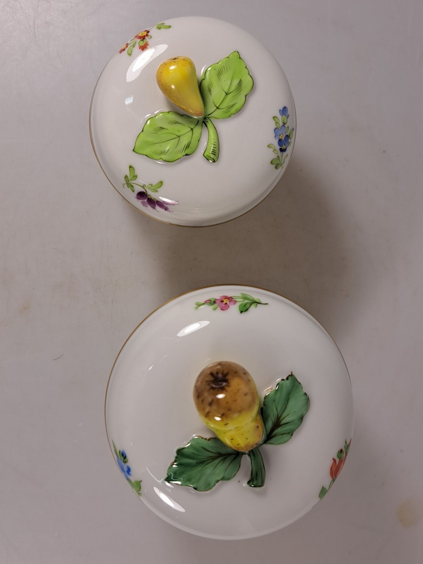Kaffeeservice, Höchst, 20. Jh., Kaffeekanne, Milchkanne, - Bild 9 aus 25