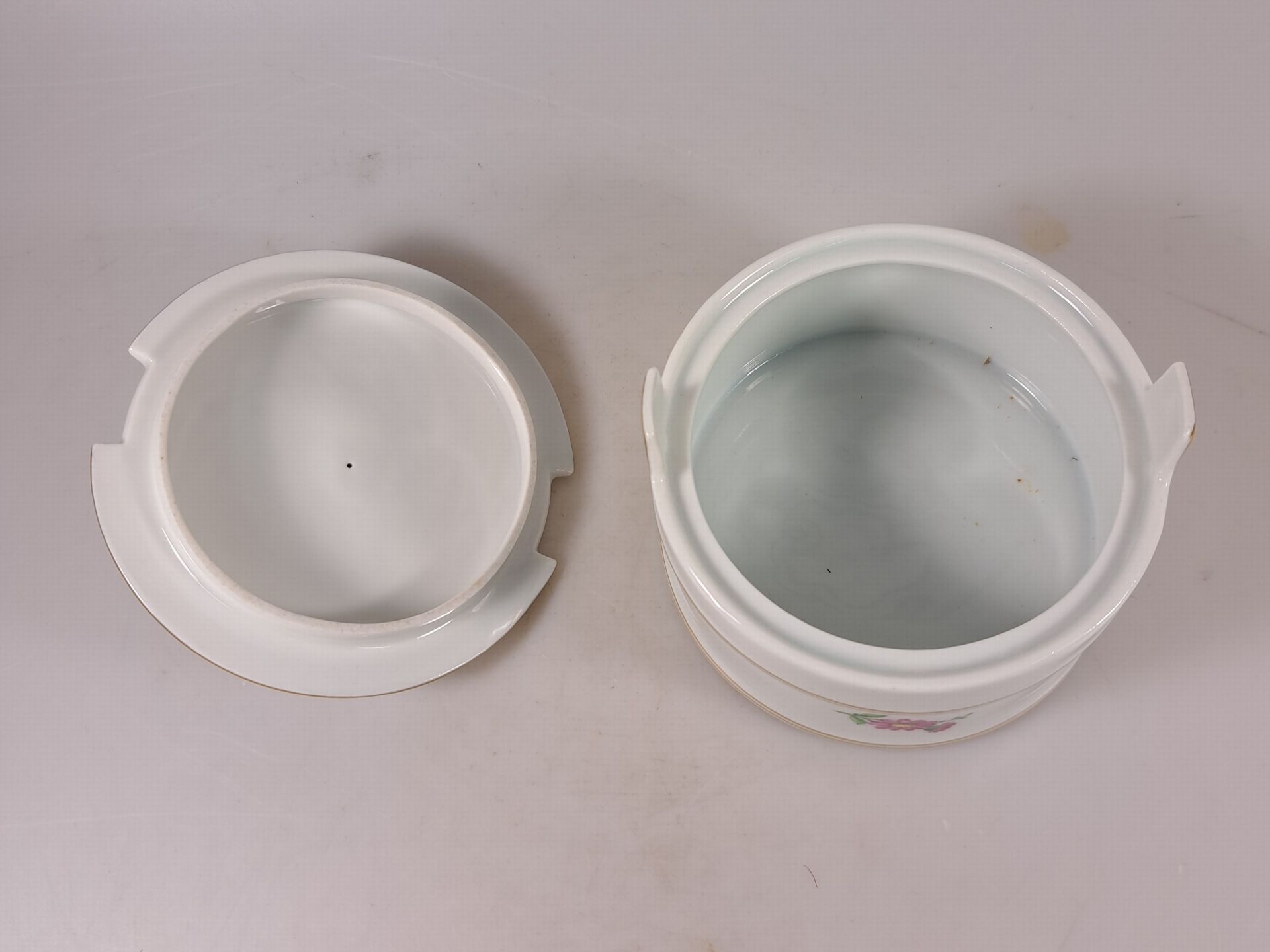 Kaffeeservice, Höchst, 20. Jh., Kaffeekanne, Milchkanne, - Bild 5 aus 25