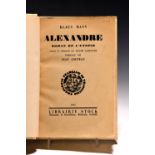Klaus Mann (1906-1949): Alexandre. Roman de l'Utopie,