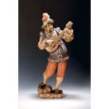 Bildschnitzerei/Holzfigur, Landsknecht, Karl Heinz