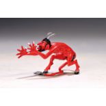Mephisto, Wiener Bronze, polychrom, ca. 4x6.5