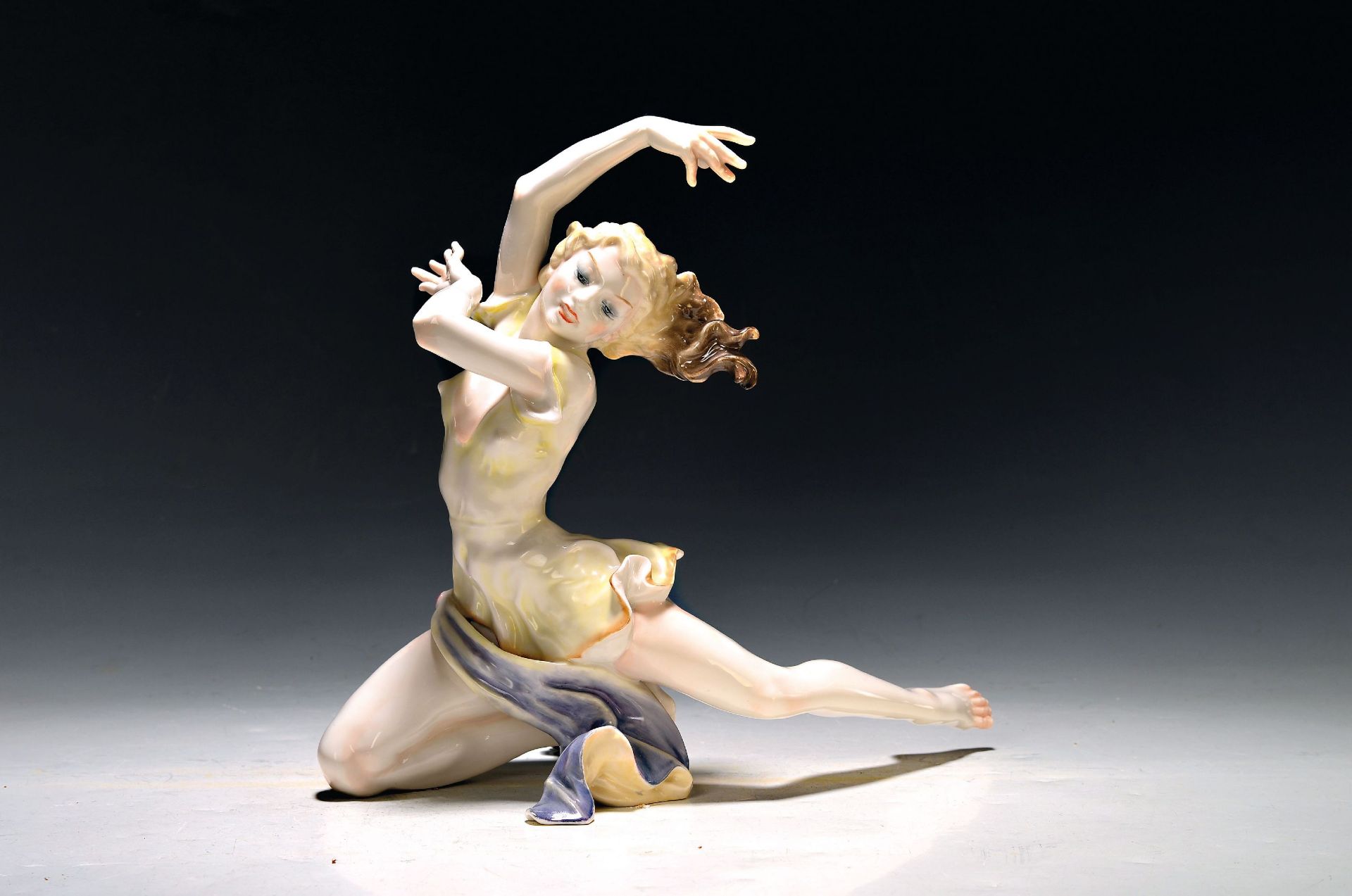 Porzellanfigur 'Finale Tänzerin', Hutschenreuther, Entw.