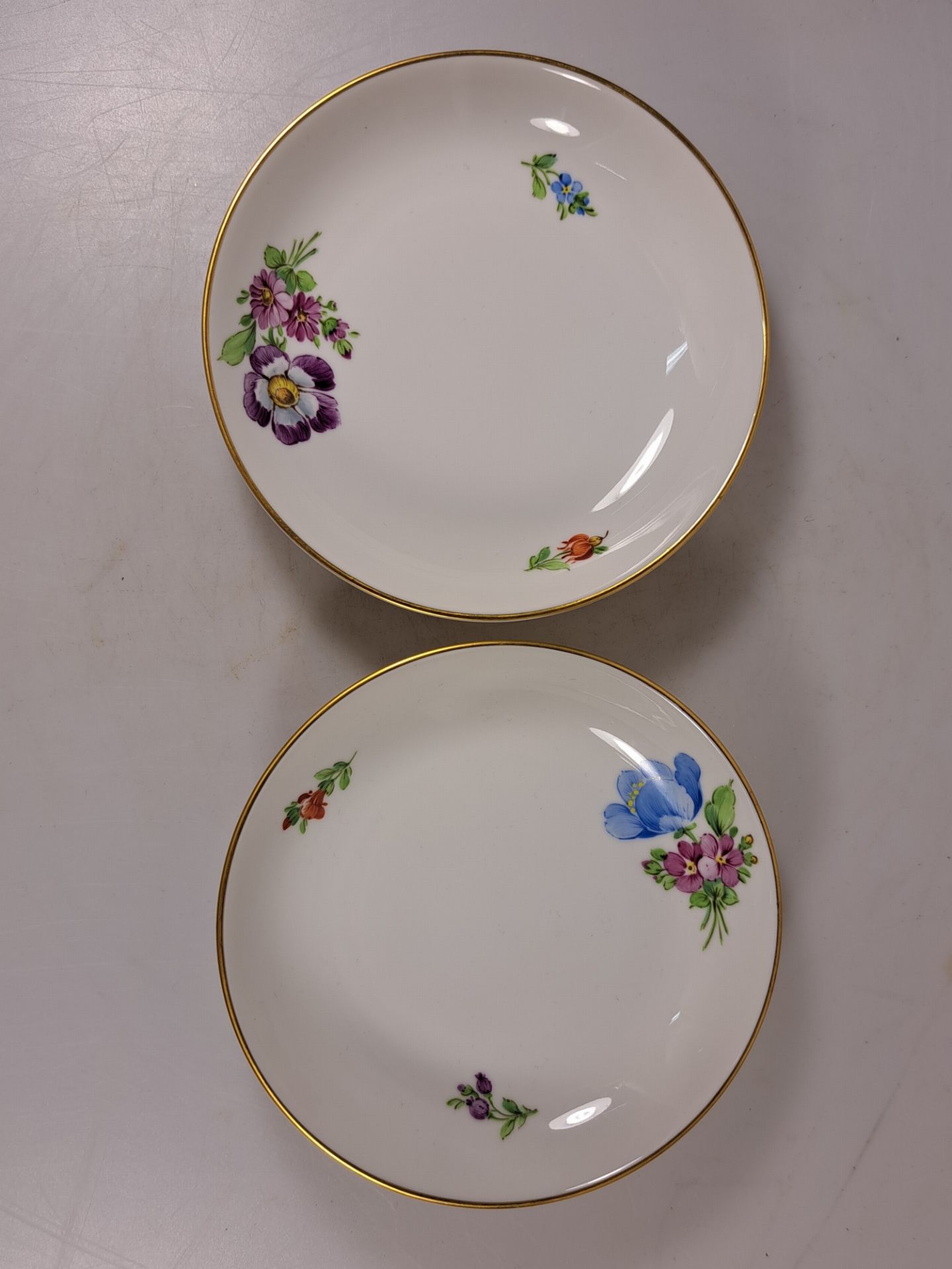 Kaffeeservice, Höchst, 20. Jh., Kaffeekanne, Milchkanne, - Bild 15 aus 25