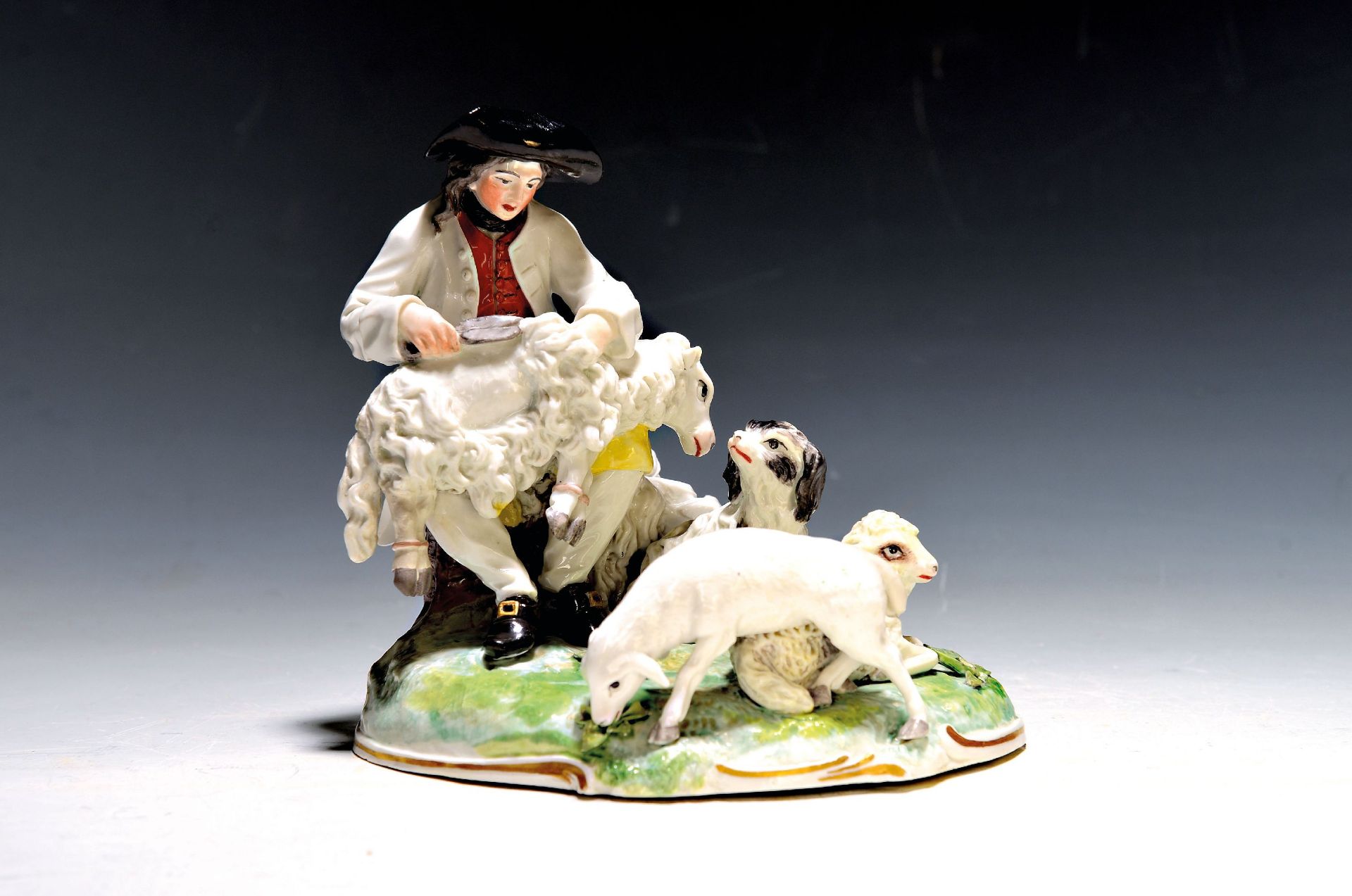 Porzellangruppe, Frankenthal, Entwurf Adam Bauer 1773,