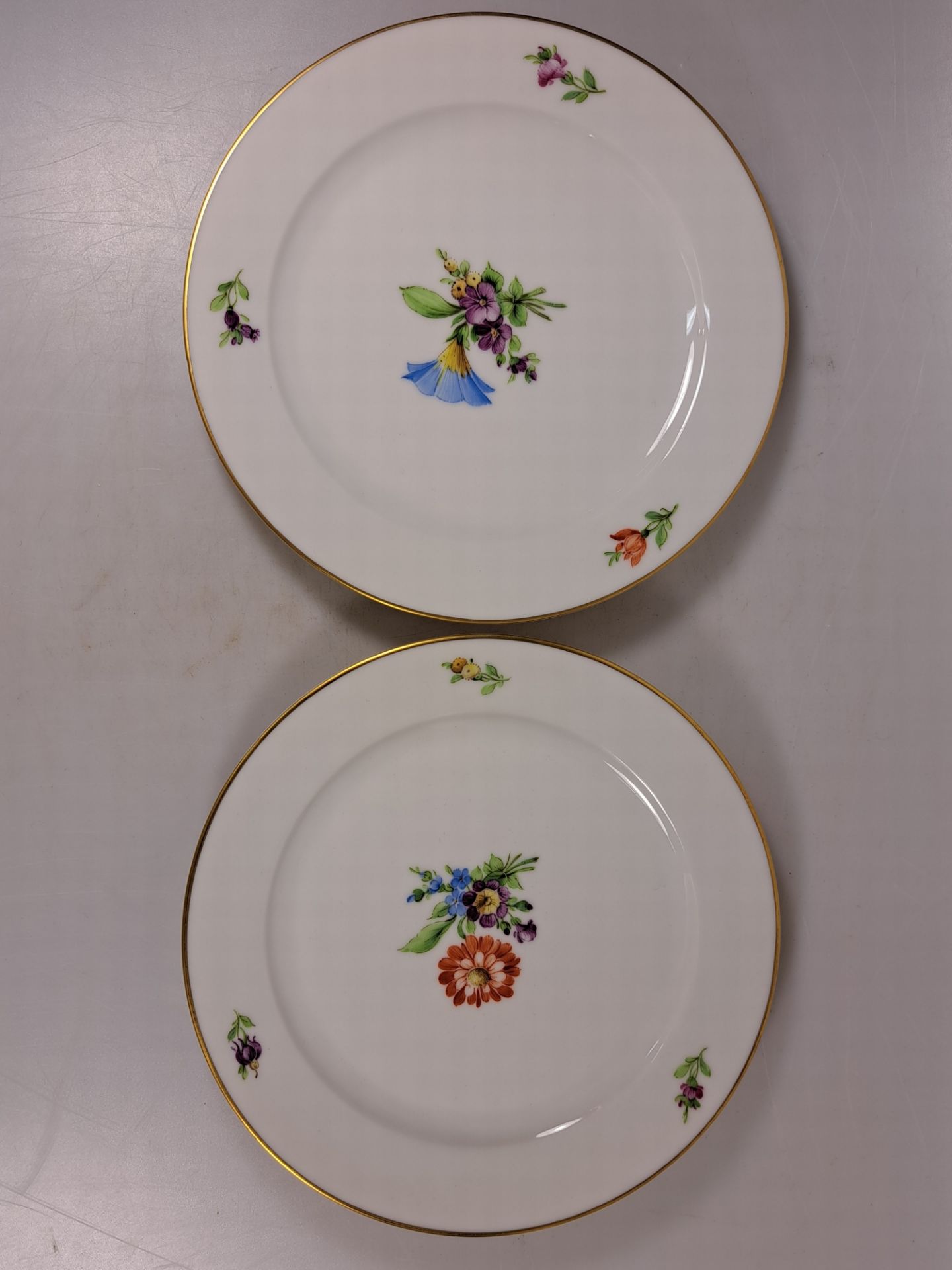 Kaffeeservice, Höchst, 20. Jh., Kaffeekanne, Milchkanne, - Bild 21 aus 25